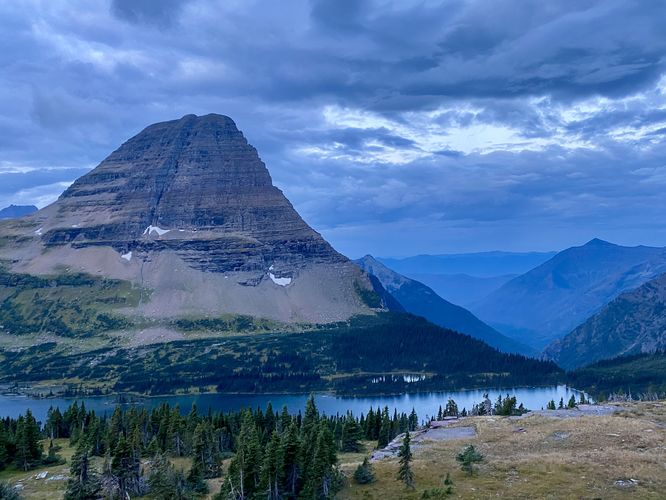 Default image for Hidden Lake Trail to Overlook, a 2.7-mile trail in Saint Mary, MT (US)