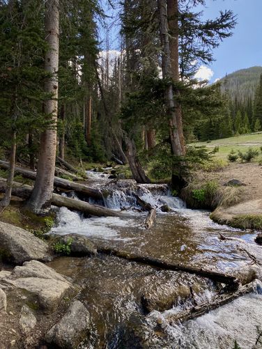 Small cascades in Hidden Valley Creek
