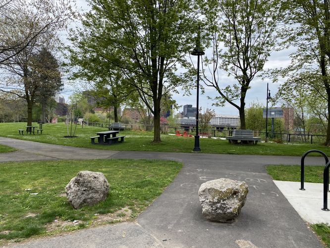 Paved, universally-accessible trail