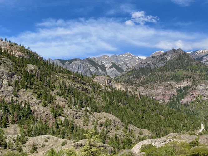 Mountains above Ouray