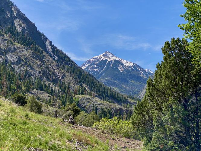 View of Abrams Mountain