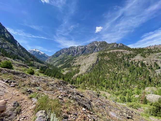 Mountains to the south of Ouray