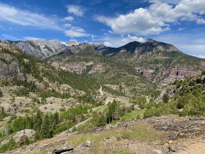 Mountains above Ouray