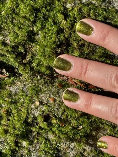 Moss and fingernails