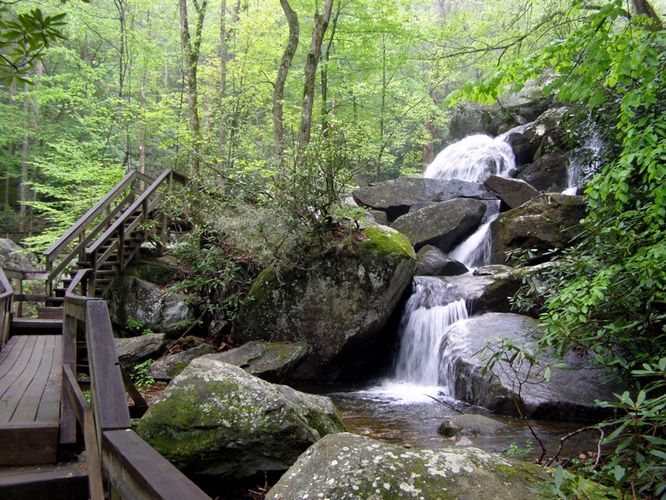 Default image for High Shoals Falls Hike, a 7.4-mile trail in Connelly Springs, NC (US)