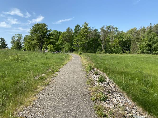 Gravel path along ADA Trail