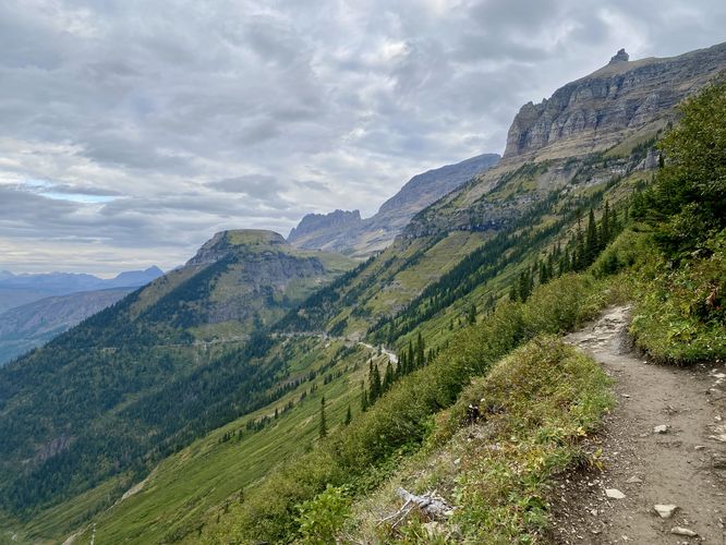 Default image for Highline Trail to Oberlin Falls Lookout, a 2.1-mile trail in Saint Mary, MT (US)