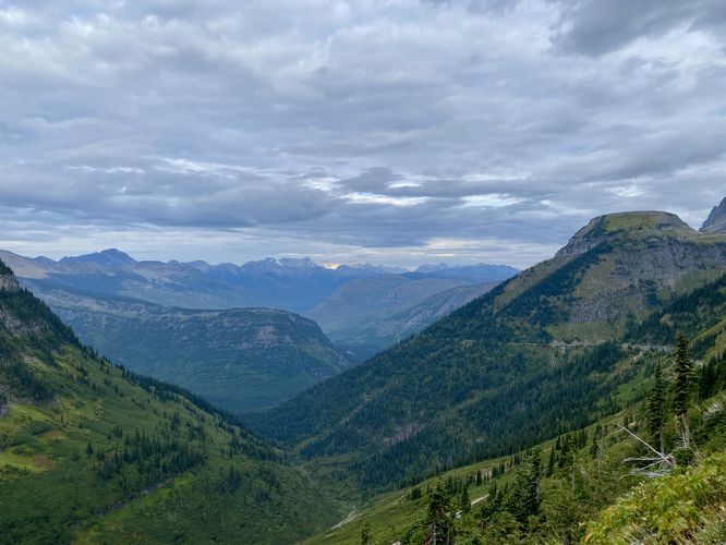 Picture 34 of Highline Trail to Oberlin Falls Lookout