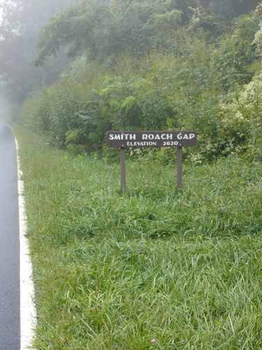 Signage across from the parking lot 