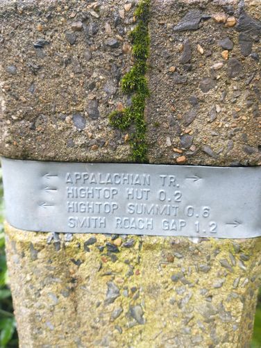 Engraved Appalachian marker