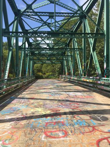 Lambs Creek Graffiti Bridge
