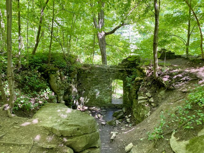 Old Mill stone structure