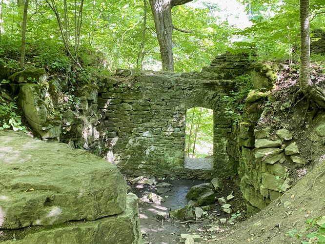 Old Mill stone structure