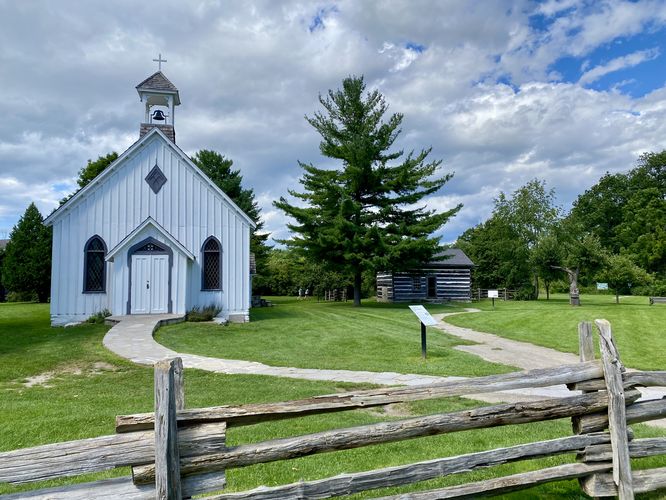 Ball's Falls village area