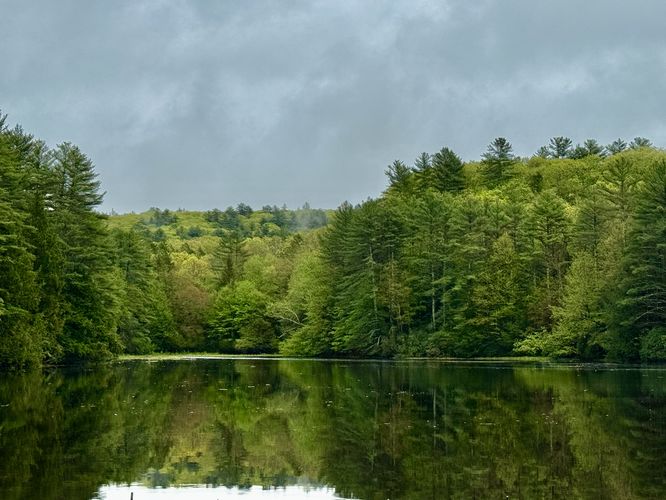 Default image for Hill Reservoir Hike, a 2.3-mile trail in Pelham, MA (US)