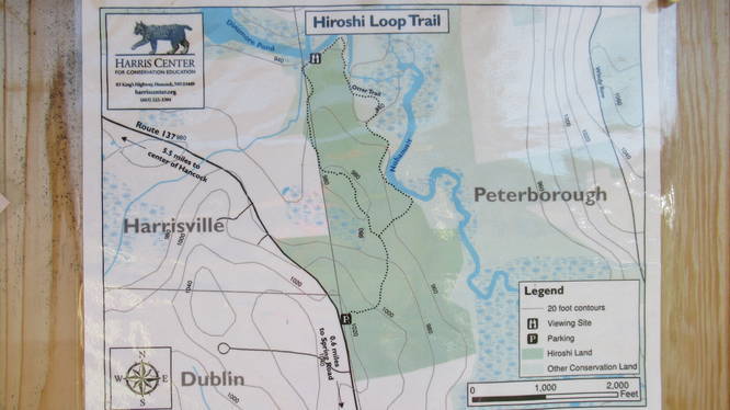 Posted Trail Map