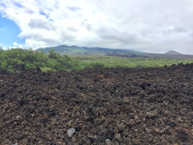 View up Haleakala