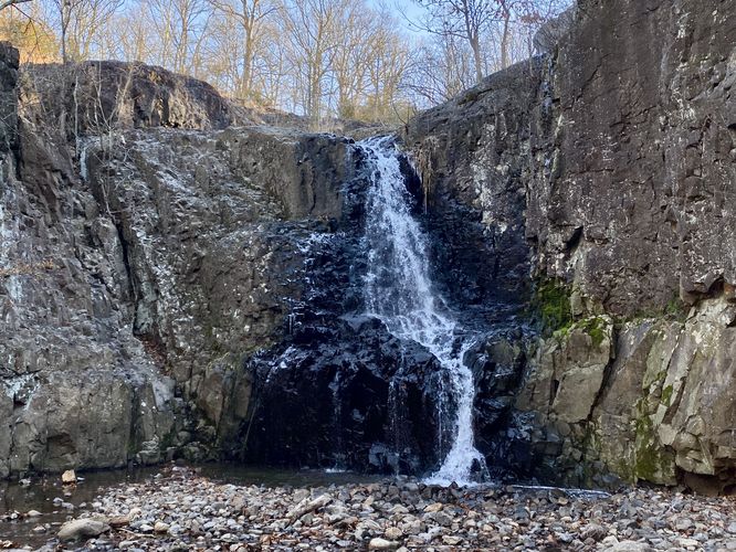 Hemlock Falls, approx. 30-feet tall