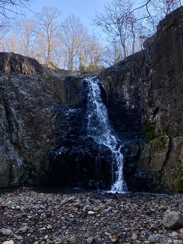 Hemlock Falls, approx. 30-feet tall