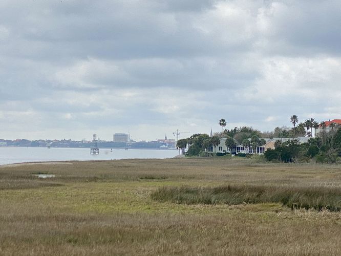 View of Charleston from the Hog Island Observation Deck