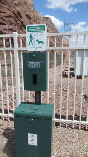 Keep the area clean, bogs and receptacle for pet waste