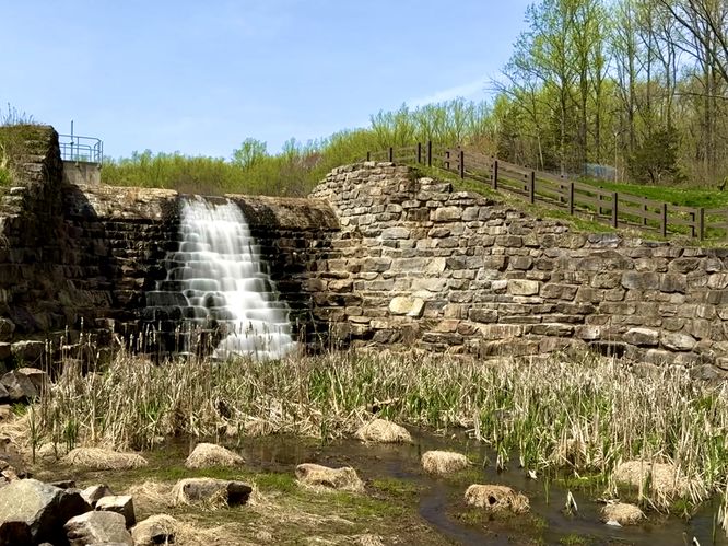 Default image for Hopewell Furnace & Lake Loop, a 3.0-mile trail in Elverson, PA (US)
