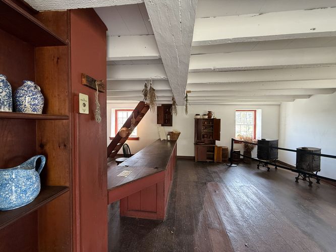 Inside the old Hopewell Furnace general store