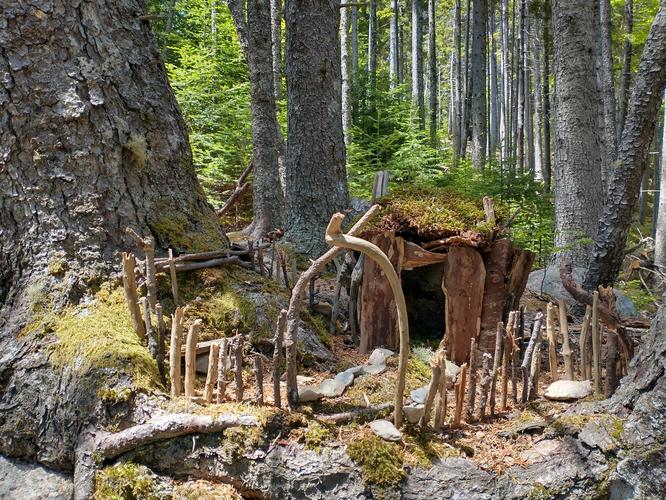 Fairy House along the trail 