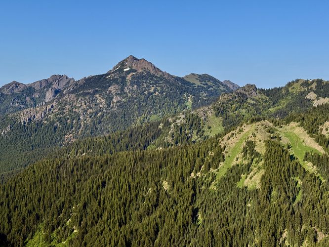 View of Mount Angeles