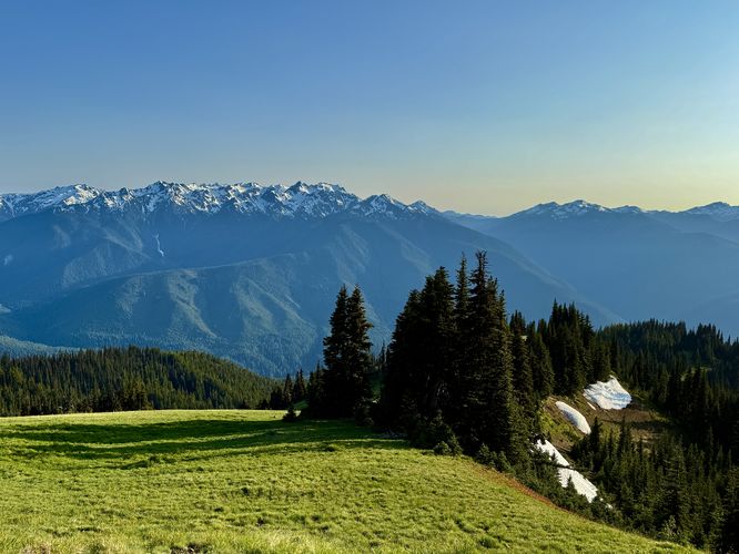 More views of the Olympic Mountains