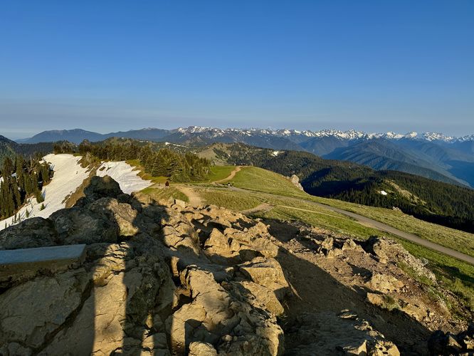 Eastern view from Hurricane Hill's summit