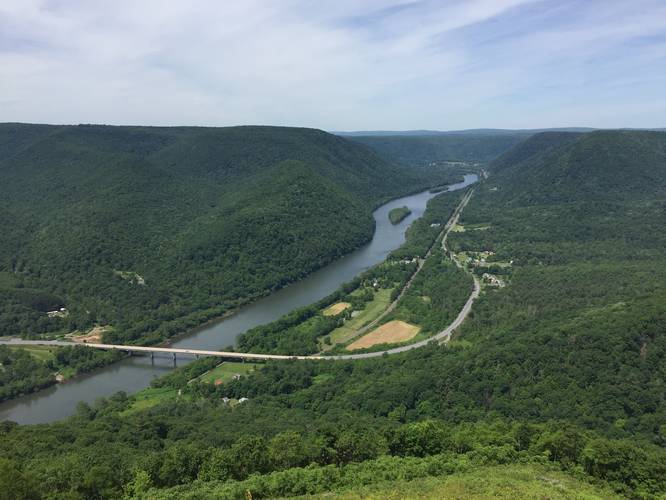 Vista point from Hyner View