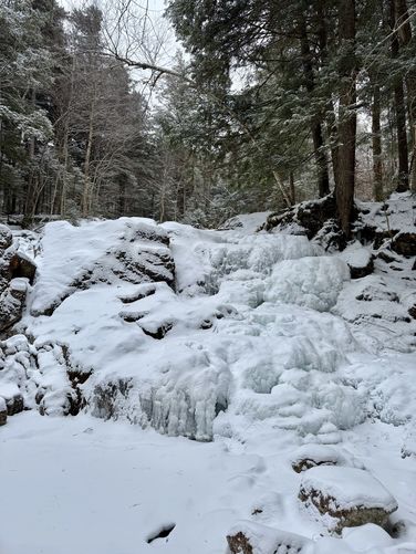 Artists Falls, approx. 15-feet tall