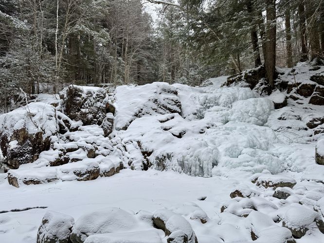 Artists Falls, approx. 15-feet tall