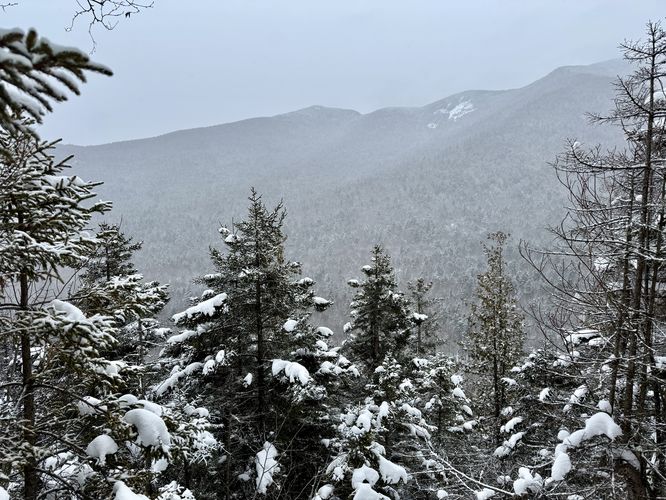 Upper view from south slopes of Indian Head