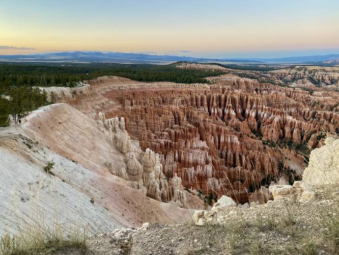 View of Bryce Canyon from Upper Inspiration Point