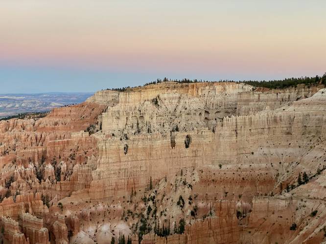 View of Bryce Point from Upper Inspiration Point