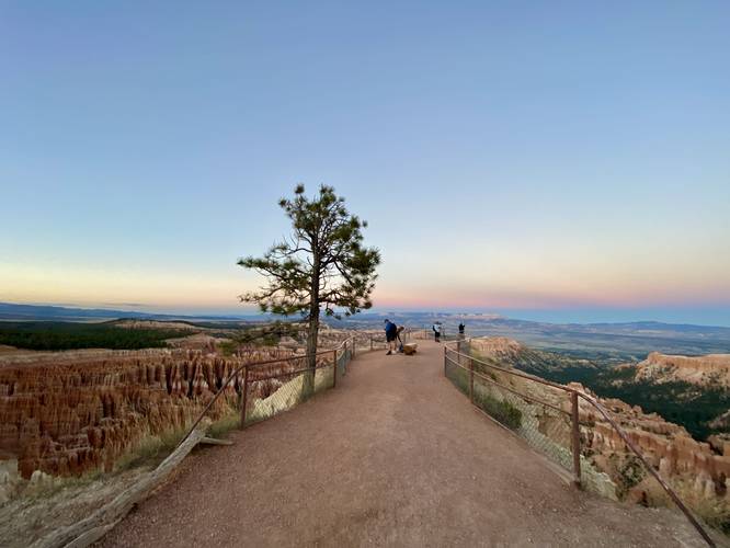 Approaching Upper Inspiration Point (360-degree views)