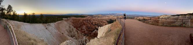 Panoramic view from Upper Inspiration Point