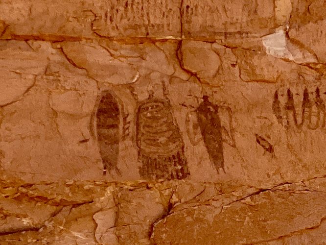 Intestine Man Petroglyphs