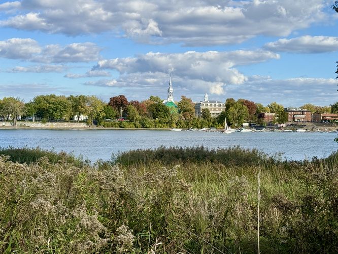 View of Boucherville and the Saint Lawrence River