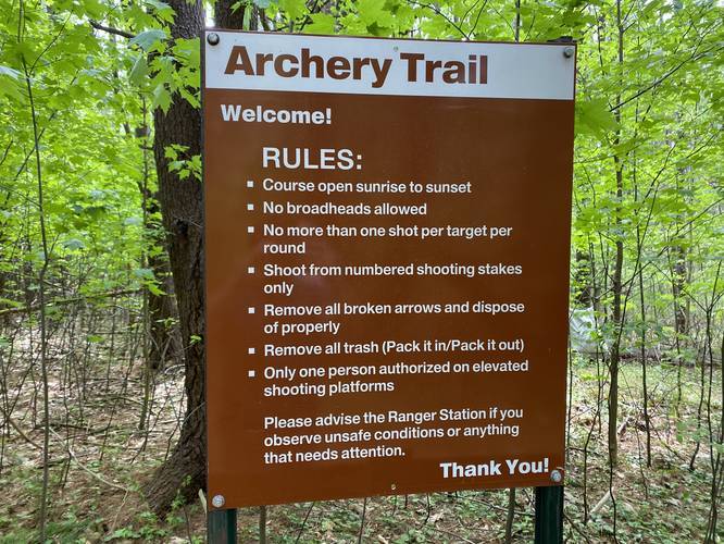 Archery Trail rules