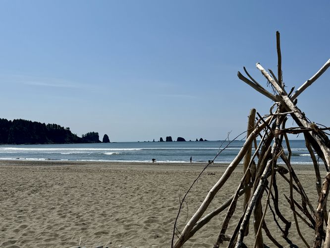 View from First Beach