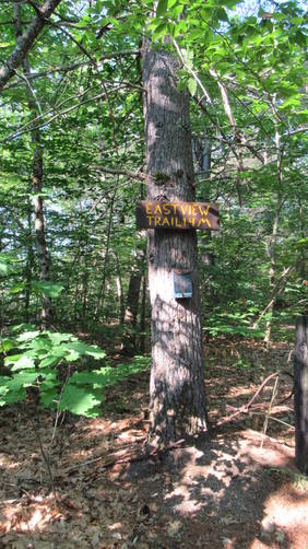 Trail Marker and map holder