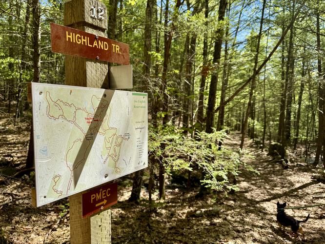 Highland Trail junction