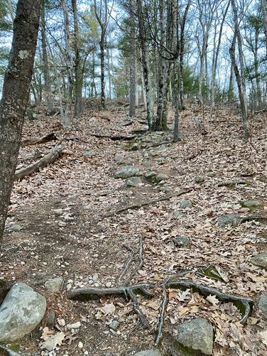 Short but steep trail leads to Joe's Rock
