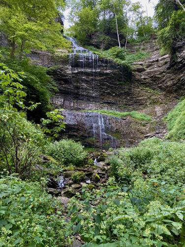 Judd Falls (approx. 80-feet tall)