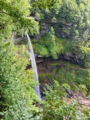  Kaaterskill Falls (230-feet tall, two-tiered waterfall)