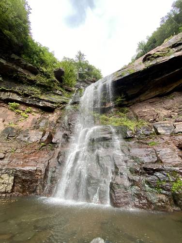 Lower Kaaterskill Falls (230-feet tall total)