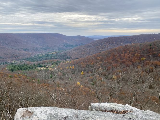 Kellogg Mountain Overlook (north cliffs)